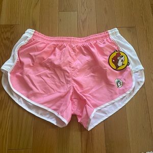 Buc-ee’s Light Pink Athletic Shorts sz L